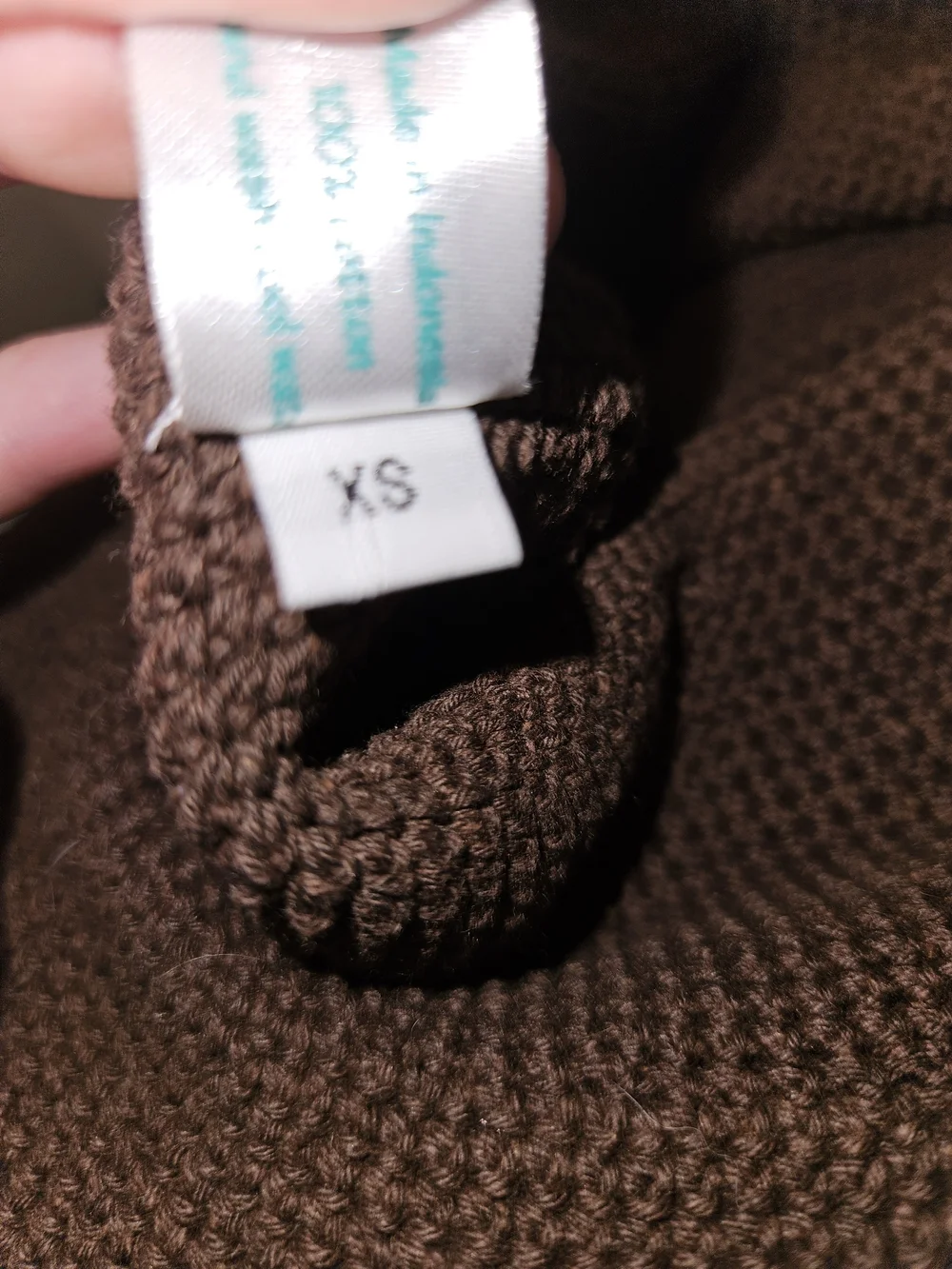 Source Unknown Brown Crochet Kids Fedora